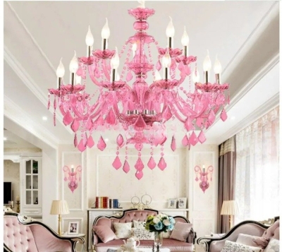 Lampadario Brigitte - Rosa