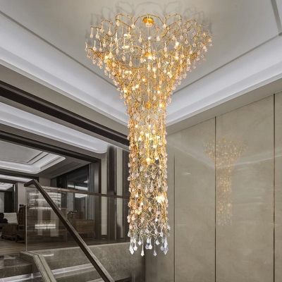 Lampadario Adeline con scala lunga