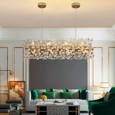 Arabella Crystal Linear Chandelier