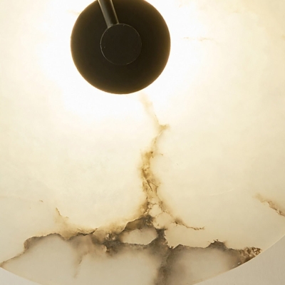 Lampada da parete bagliore di marmo