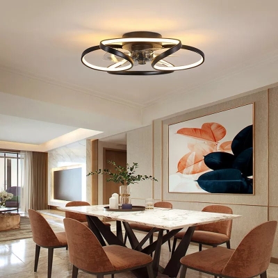 Lampada da soffitto e ventilatore Mirwaha