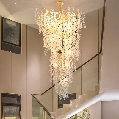 Lampadario a scala lunga Velora