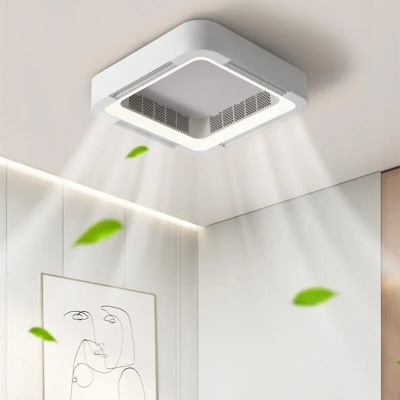 Lampada da soffitto e ventilatore Zaki Smart