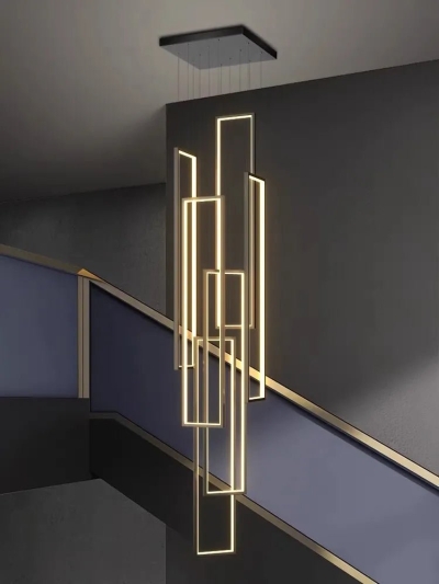 Lampadario con scala Aldarj