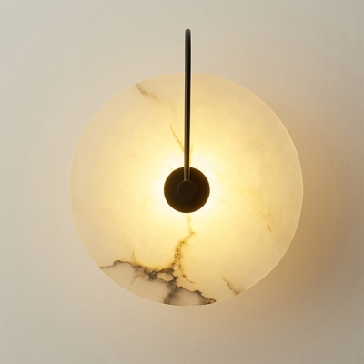 Lampada da parete bagliore di marmo