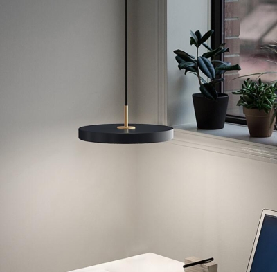 Lampada a sospensione a disco