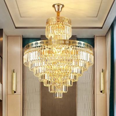 Lampadario in cristallo Rawaq