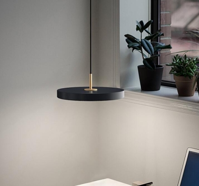 Lampada a sospensione a disco