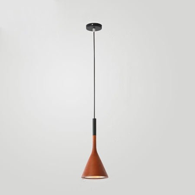Lampada a sospensione Divino (rossa)