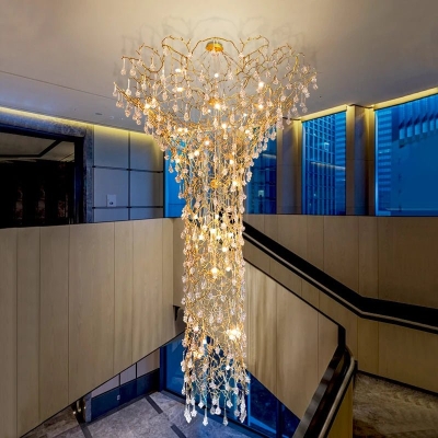 Lampadario Adeline con scala lunga