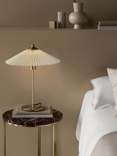 Plisse Table Lamp