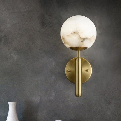 Orbis Alabaster Wall Lamp