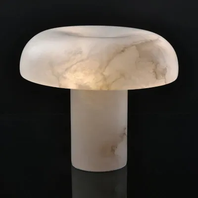 Lampada da tavolo in alabastro Habros