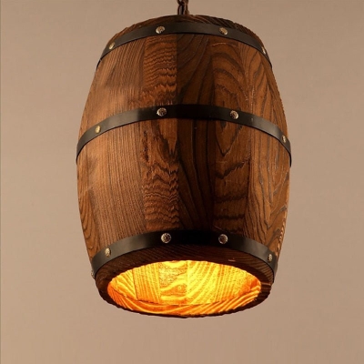 Lampada a sospensione a botte