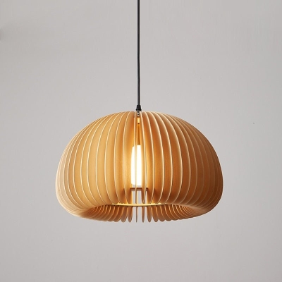 Lampada a sospensione a forma di zucca