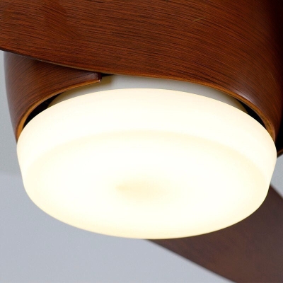 SOVE Ventilatore da soffitto vintage marrone con luci Telecomando Ventilador De Techo 220 Volt Lampada da soffitto per camera da letto Lampada da ventilatore Lampadine a LED