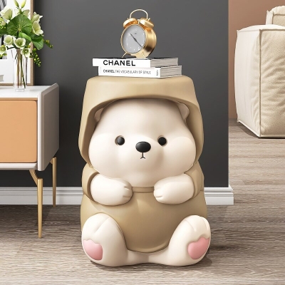 Teddyb&auml;r-Bodenfigur