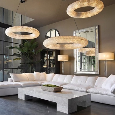 Circle Chandelier
