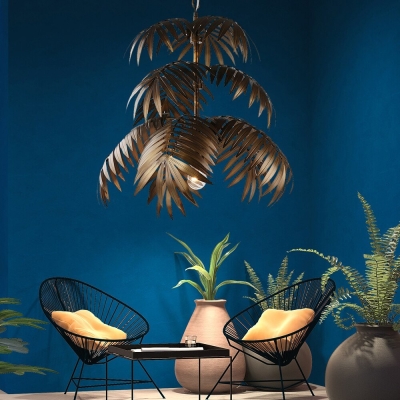 Lampadario di palma
