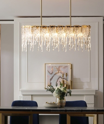 Icy Chandelier