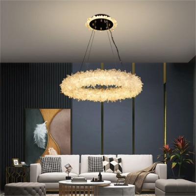 Lampadario rotondo Surya