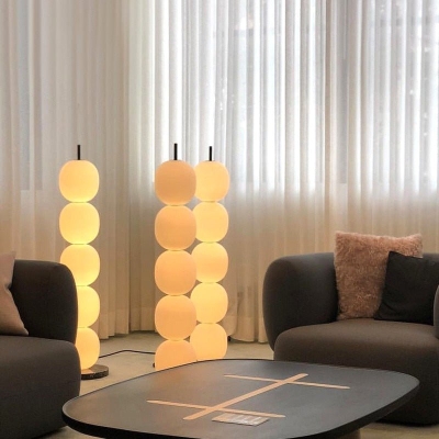 Beaded Floor Lamp