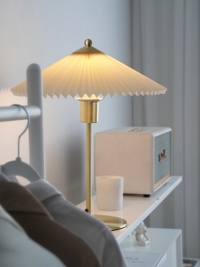 Plisse Table Lamp
