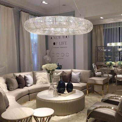 Circle Chandelier