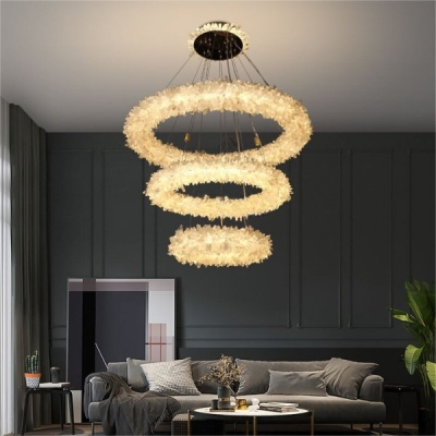 Lampadario rotondo Surya