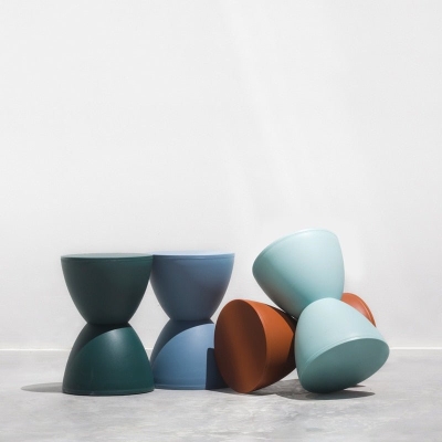 Hourglass Stool