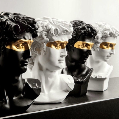 Figurina di David mascherato