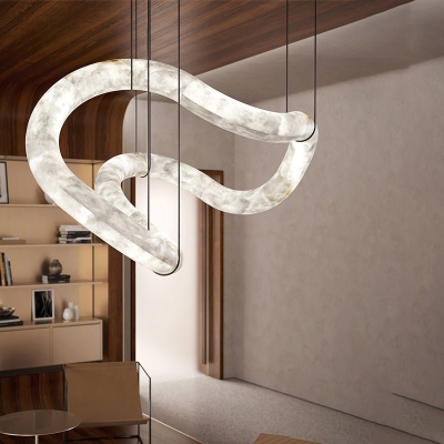Size Alabaster Pendant Light