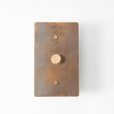 Dimmer rotativo in ottone (1 canale)