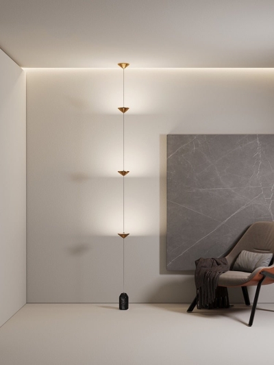 Lampada da terra a soffitto Keilana